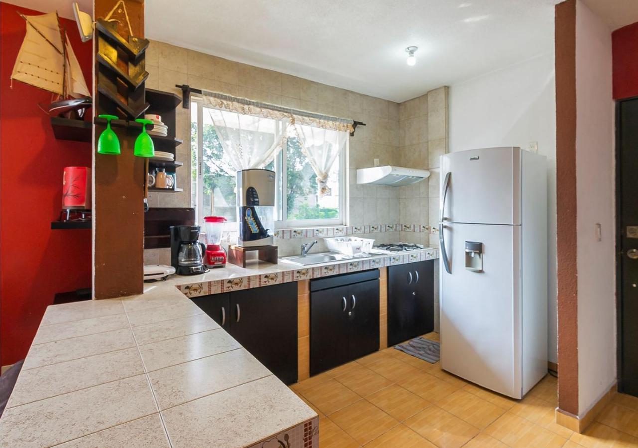 Ferienwohnung Hermoso Depa De 3 Recamaras Y 2 Banos En El Centro De Coyoacan Mexiko-Stadt Exterior foto