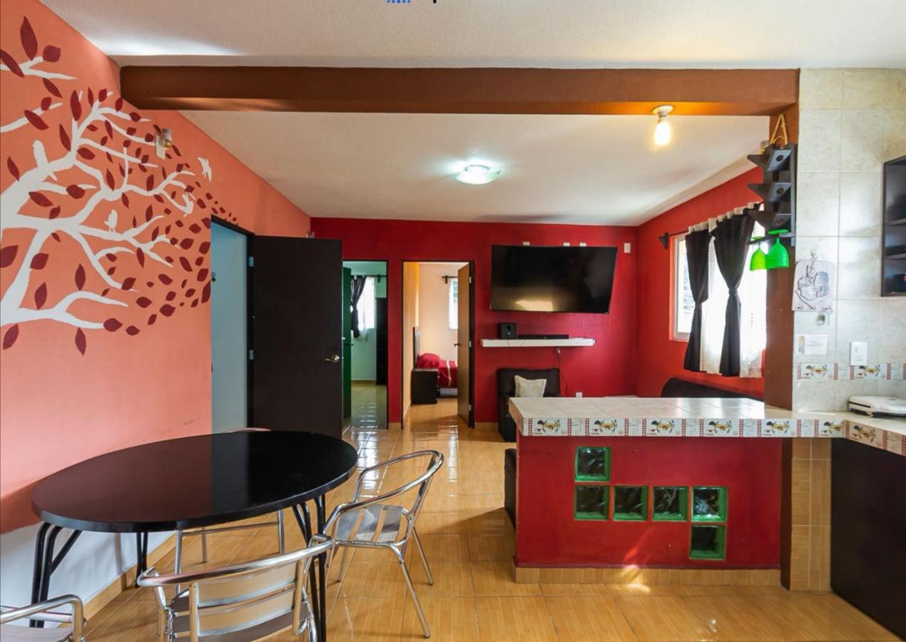 Ferienwohnung Hermoso Depa De 3 Recamaras Y 2 Banos En El Centro De Coyoacan Mexiko-Stadt Exterior foto